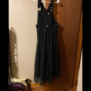 “Overalls” dress